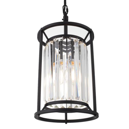 Cougar Amelia Small Black Modern Luxe Crystal Pendant for Elegant Interiors