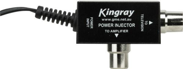 Kingray PSK06 14V DC 150mA Plug Pack with Belling Lee (PAL) connection on power injector