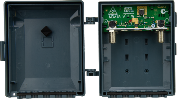 Kingray MDA15U 15dB UHF Masthead Amplifier, Low Noise with LTE Filter