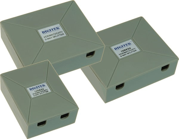 Digitek 3 Way Saddle & Screw Type Splitter