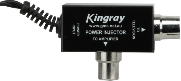 Kingray PSK08 17.5V AC 100mA Plug Pack with Belling Lee (PAL) connection on power injector