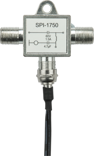 Kingray PSK12F 12V DC 500mA Plug Pack with F-Type power inserter