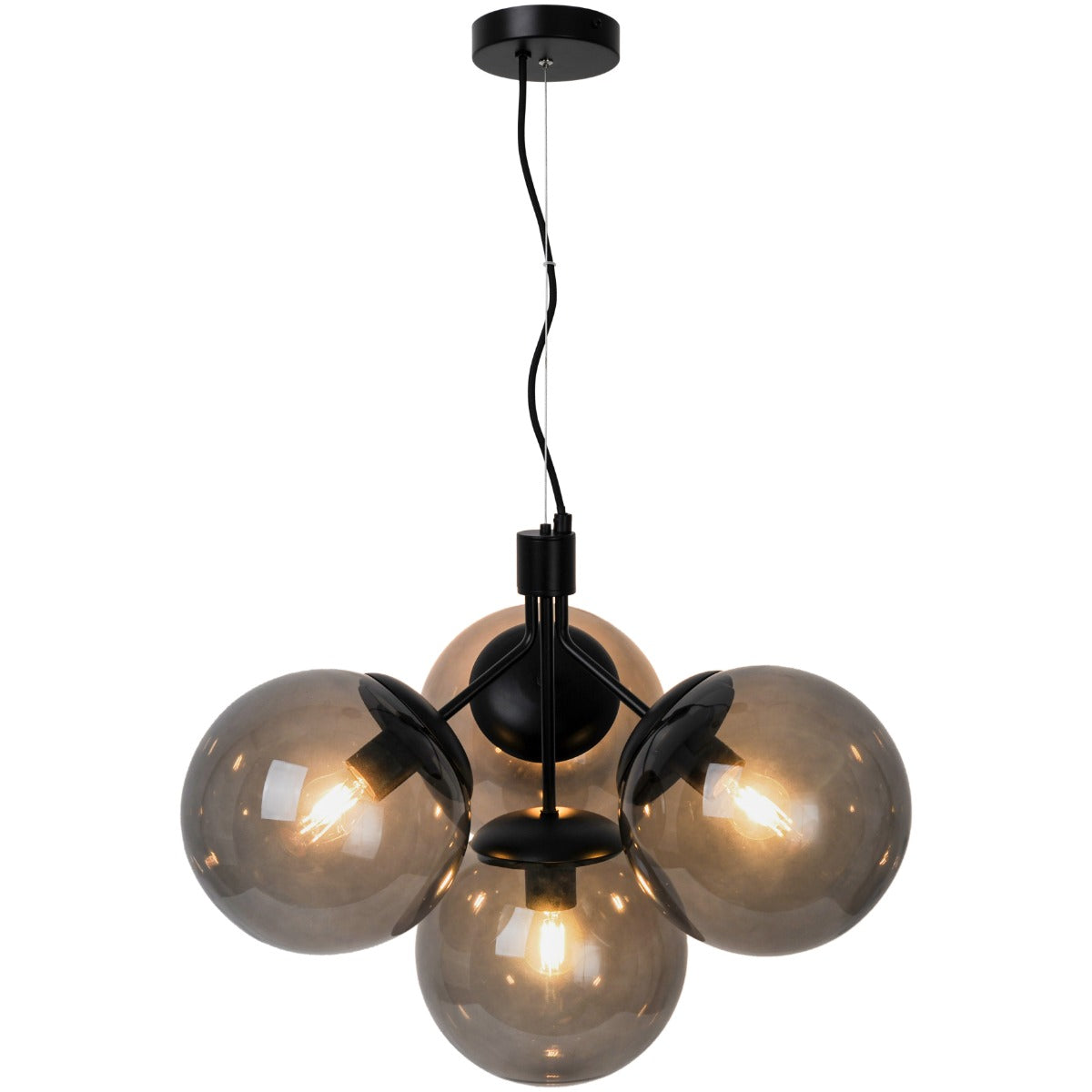 Ivona 4-Spot Pendant Black-2112153003