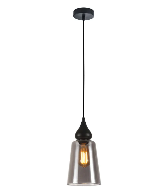 JEREZ Interior Modern Ellipse Glass Flat Top Pendant Lights JEREZ1