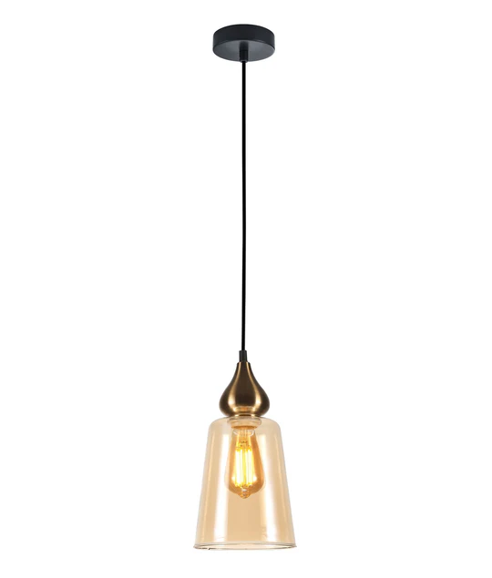 JEREZ Modern Ellipse Glass Flat Top Pendant Lights JEREZ2
