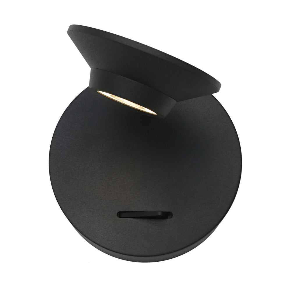 Jorn LED Wall Light Black - JORN1WLEDBLK