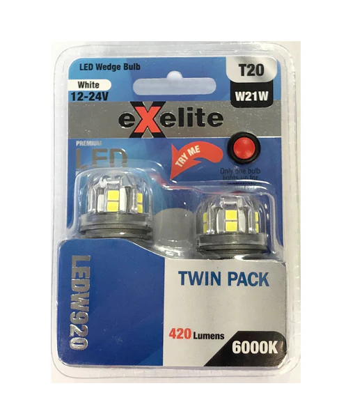Exelite LED Wedge Auto / Vehicle Globes LEDW920