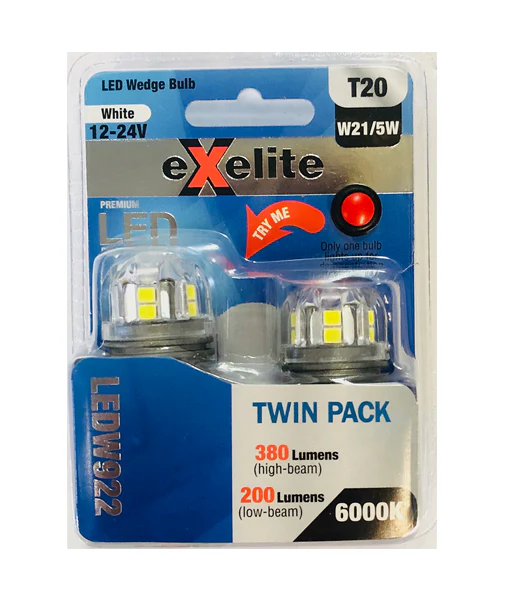 Exelite LED Wedge Vehicle Globes LEDW922