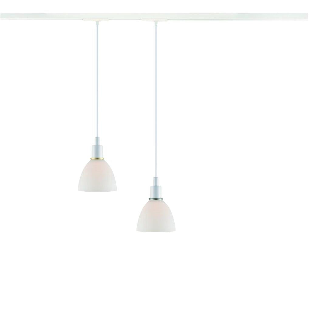 Ray 2-Kit Pendant Glass, Metal White, Opal - 63233001