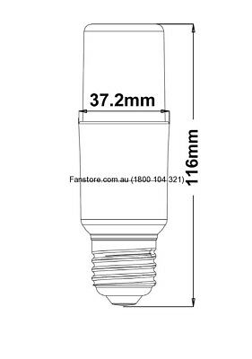 LED T40 B22 9W Natural White - LT403