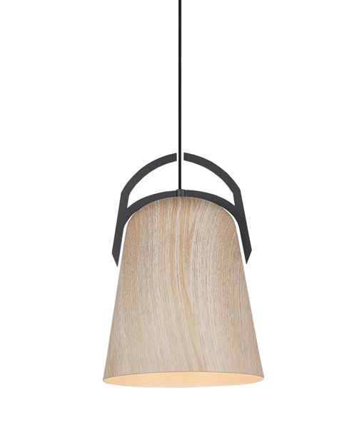  PENDANT ES 72W Natural Oak Ellipse  LEGNA1 CLA Lighting 