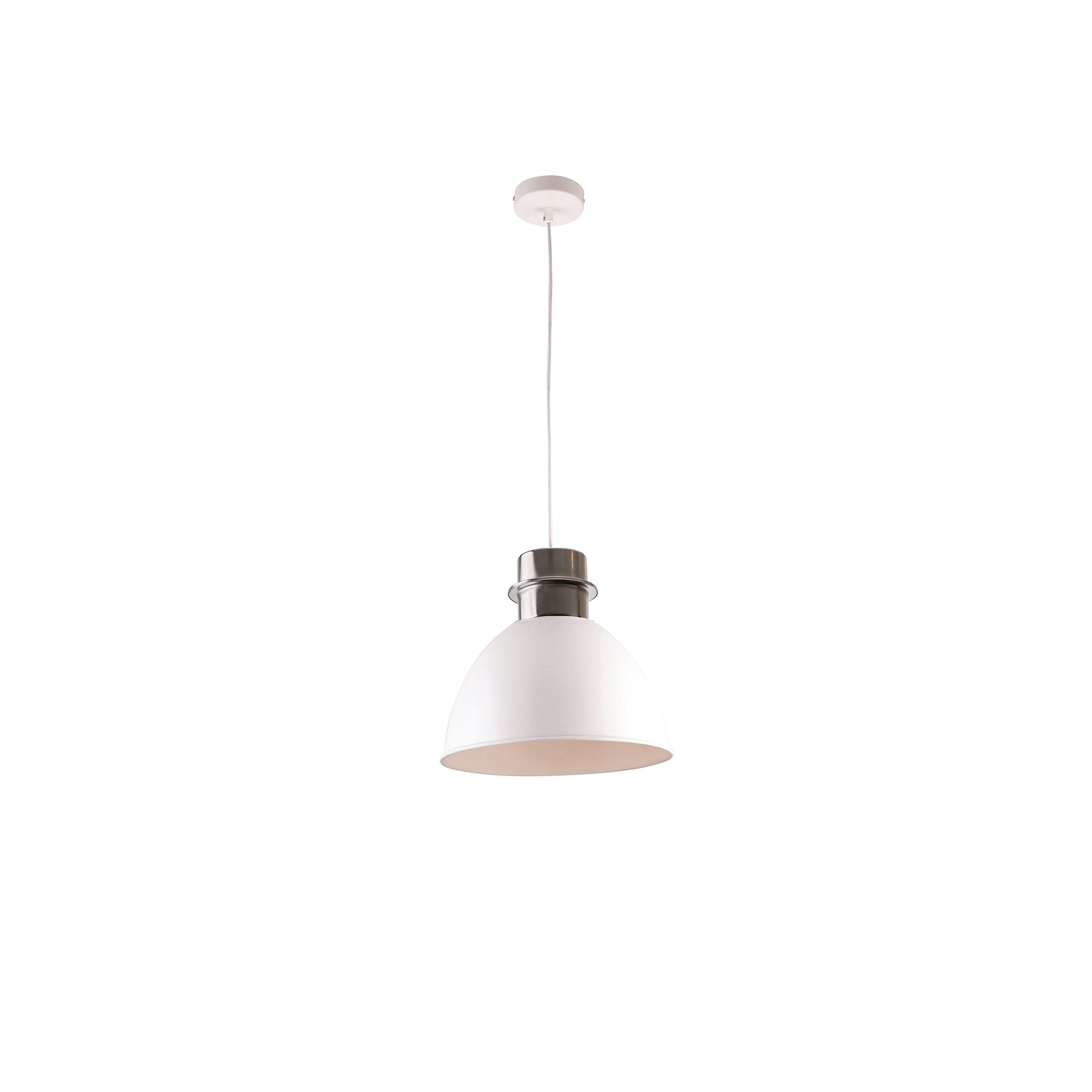 Leighton Large Pendant Matt White MP8531LWH Mercator Lighting