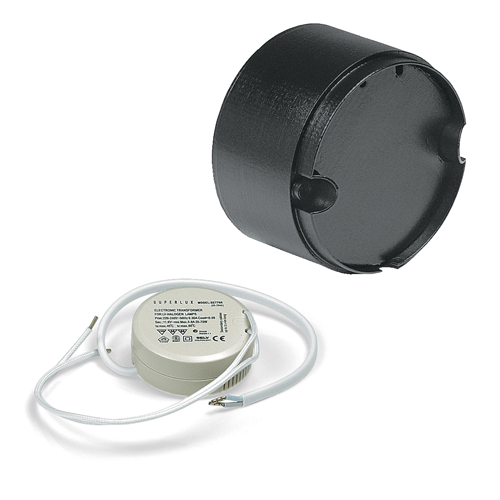 Surface Transformer Kit for LL series landscape lights Black, Silver/Grey, Copper LL-T70KIT-BL Superlux