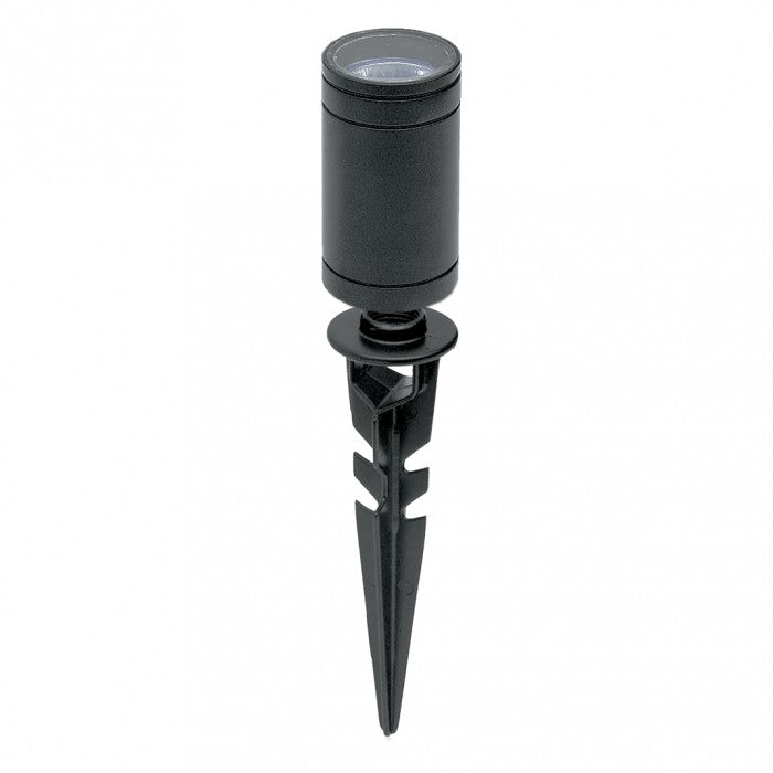 Tube Halogen Stake Light Black, Silver/Grey, Copper 50W LL0110-BL Superlux