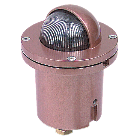 Recessed, Wall and Inground Eyelid Silver/Grey, Black, Copper 35W LL1014-CO Superlux