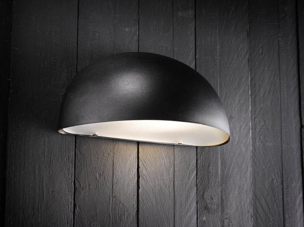 Scorpius Maxi Wall Galvanized steel, Plastic Black,  - 21751003
