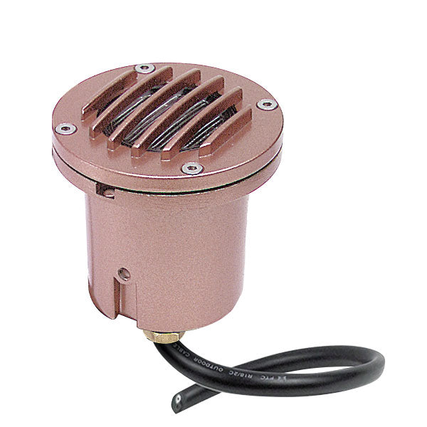 LED Recessed Light IP68- with Grill Copper, Silver/Grey, Black 5.5W LLED1012-CO Superlux