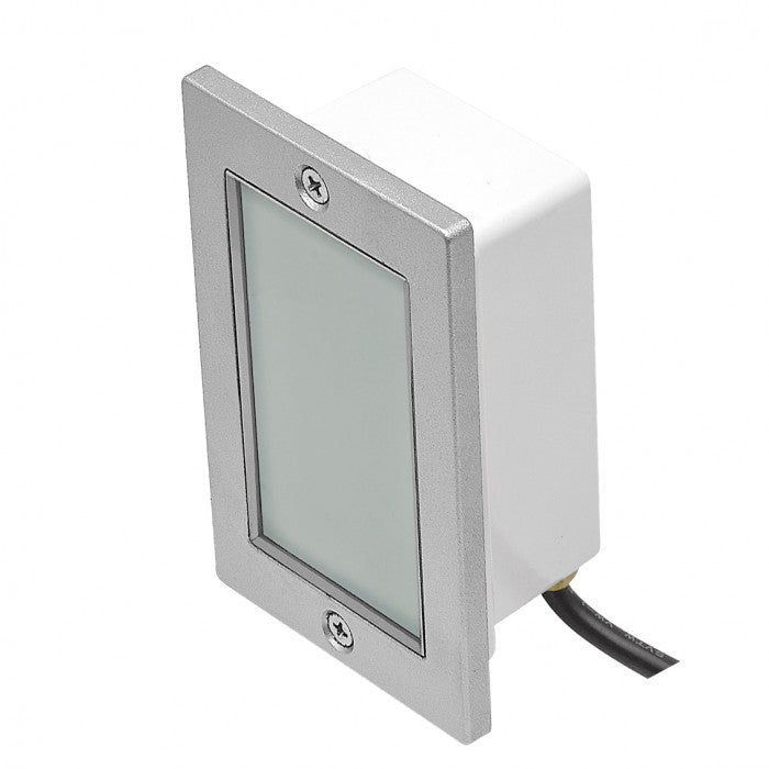 LED Recessed IP66 Lights Silver/Grey, Charcoal 1.5W LLED20110-SI Superlux