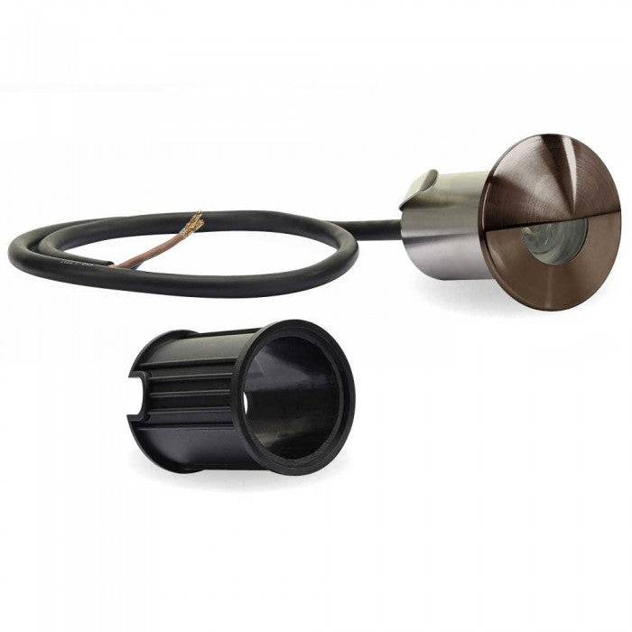 Eyelid Recessed Light Silver/Grey, Copper 1W LLED521-CO Superlux
