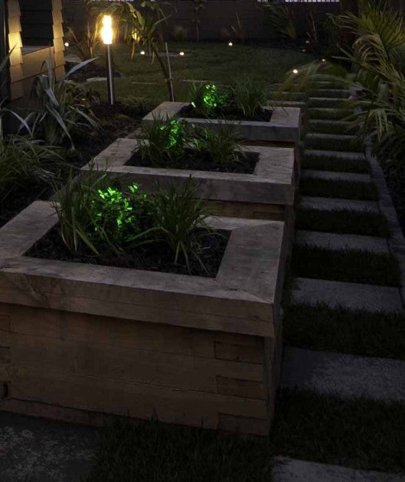 LED Colour Spots IP66 Green, Blue, White 1.5W LLED7010GN Superlux