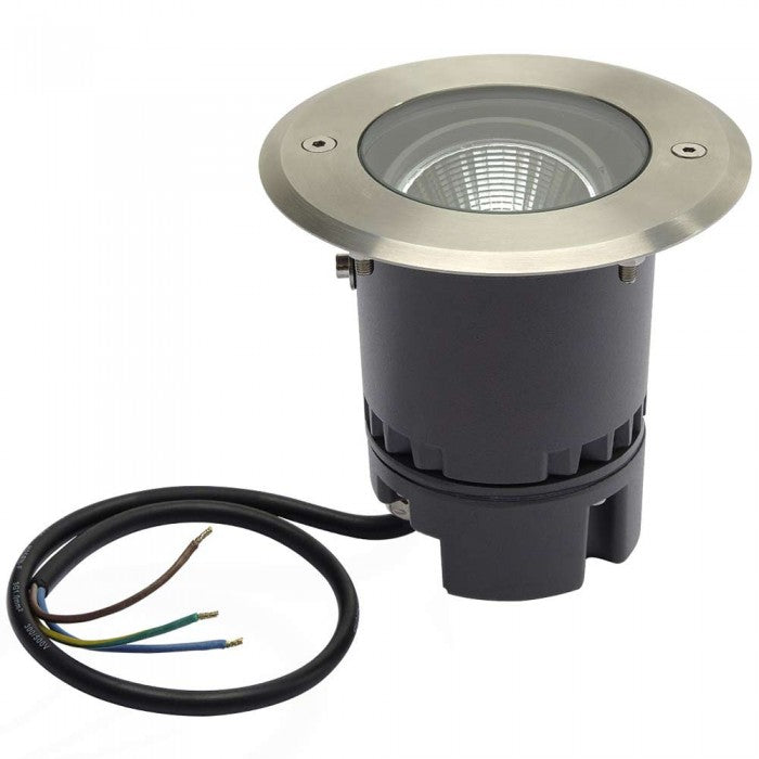 Tiltable Inground LED light 5W LLEDT130-SS Superlux