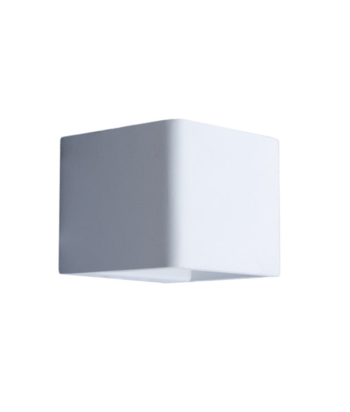 WALL INT S/M CITY LED WH CUBE 3000K 6W LONDON CLA LIGHTING 