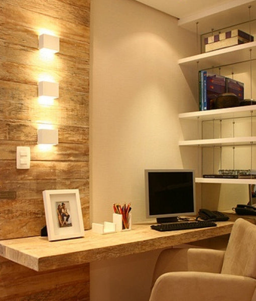 WALL INT S/M CITY LED WH CUBE 3000K 6W LONDON CLA LIGHTING 