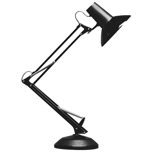 Medium Equipoise Task Lamp Black 100W LSA-BL Superlux