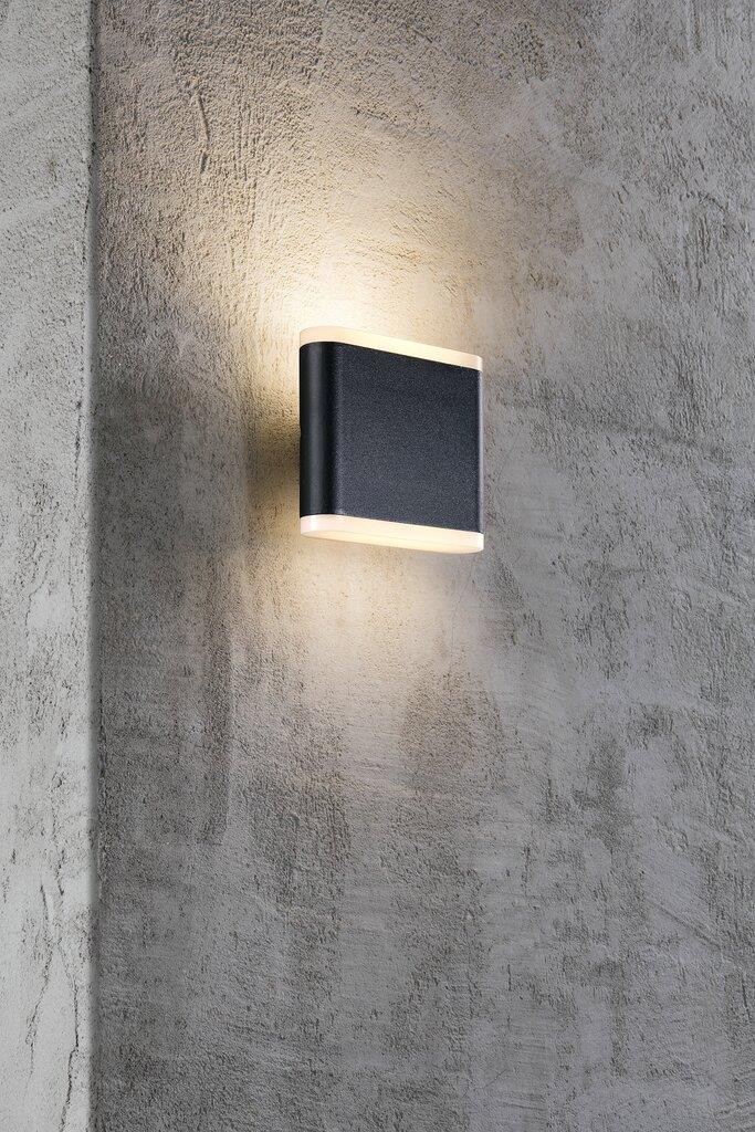 Akron 11 Wall Aluminium, Plastic Black, Opal - 46961003