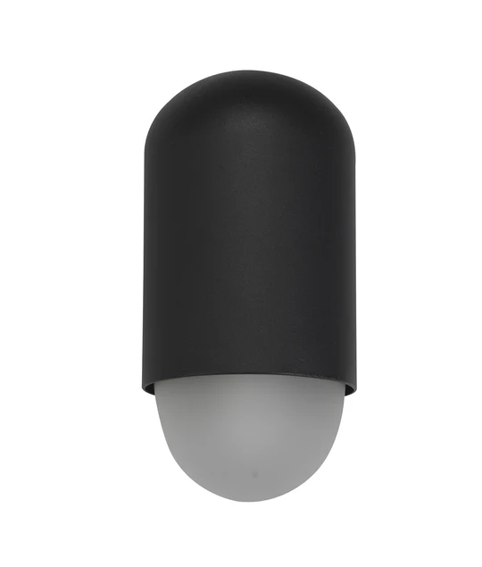 WALL ES 40W MATT BLK OVAL IP44 MAGNUM2 CLA Lighting