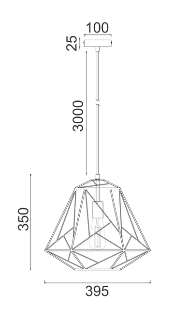 MARTE Iron Cage Pendant Lights MARTE1