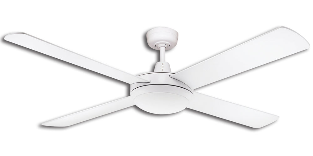 Lifestyle  52"  Ceiling Fan with Lightt 2 x E27 White DLS1344W