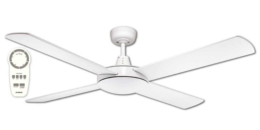 Martec  Lifestyle DC 52" Ceiling Fan White DLDC134WR