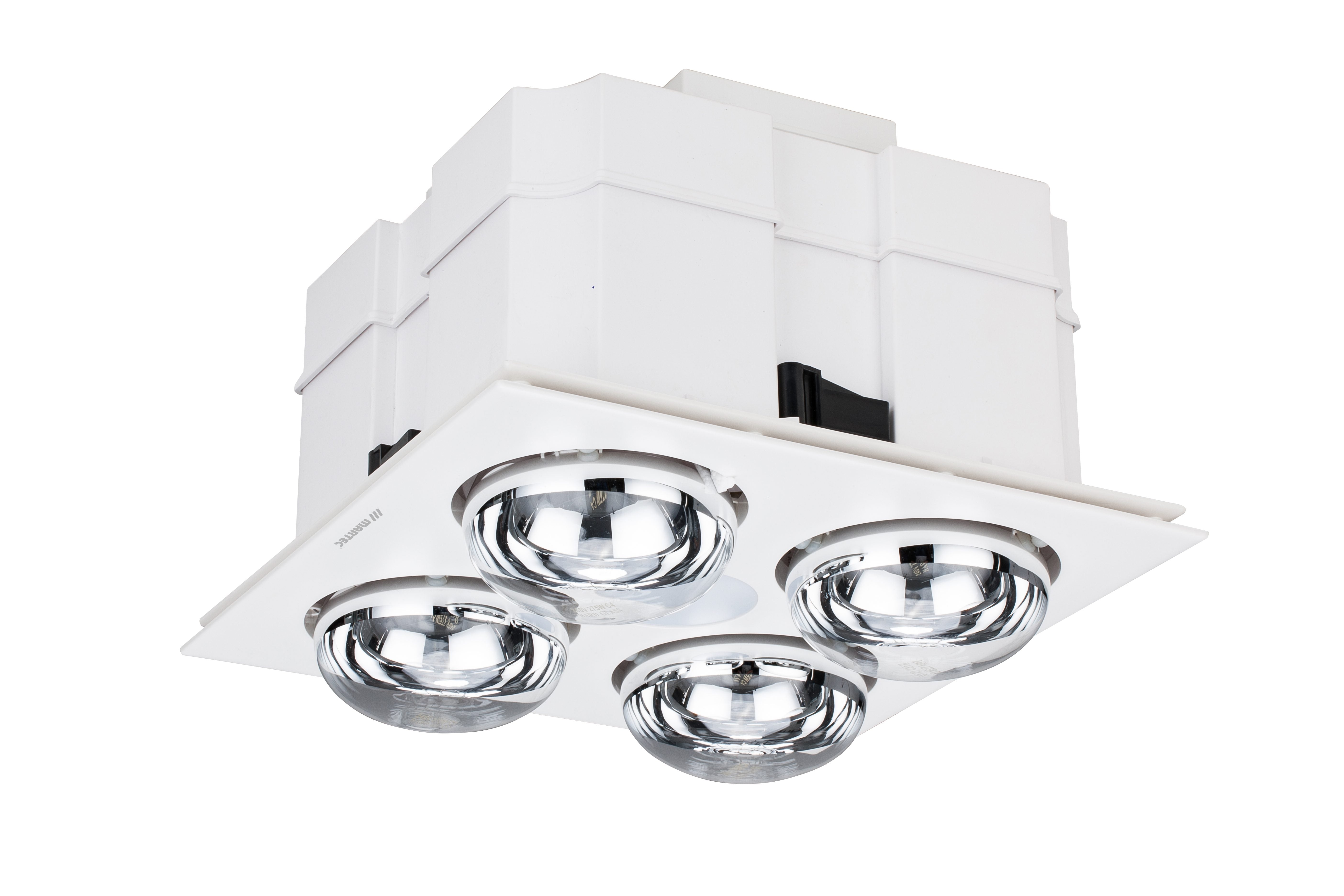 Martec Forme 4 Light 3 in 1 Bathroom Heater & Exhaust Fan With Tricolour LED MBHF4LW