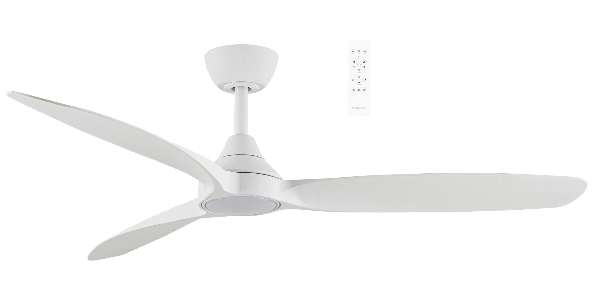 Seaforth DC 56" SMART WIFI Ceiling Fan Matt White MDCS143W