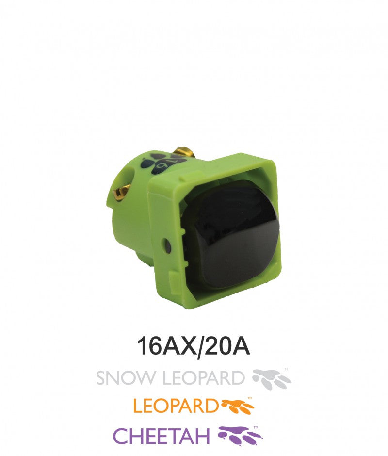 Switch Mechanism 16AX/20A 250V~ Cat’s Eye Black - MESWCBK