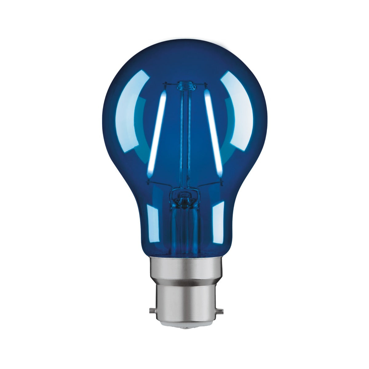 2W LED Coloured Bayonet Party Festoon Light Globes B22-Blue