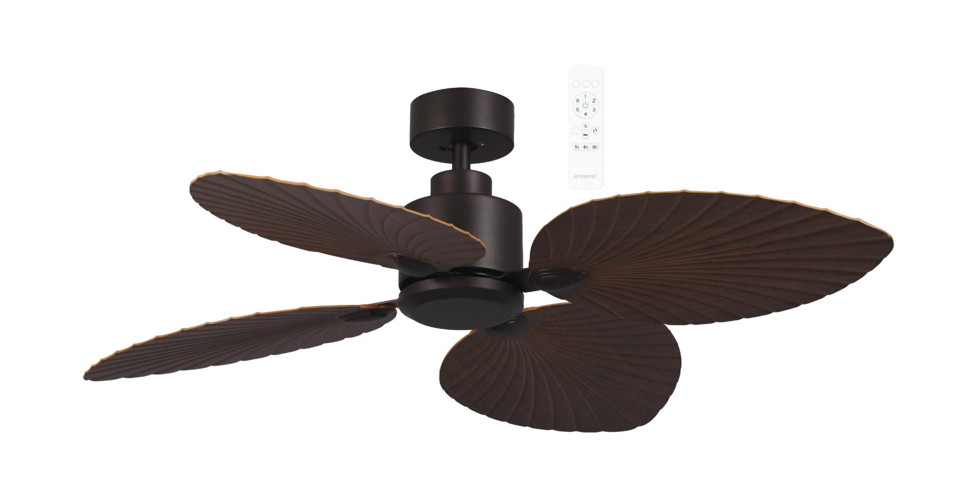 Kingston DC 50" Smart WIFI Ceiling Fan In Old Bronze MKDC124OB