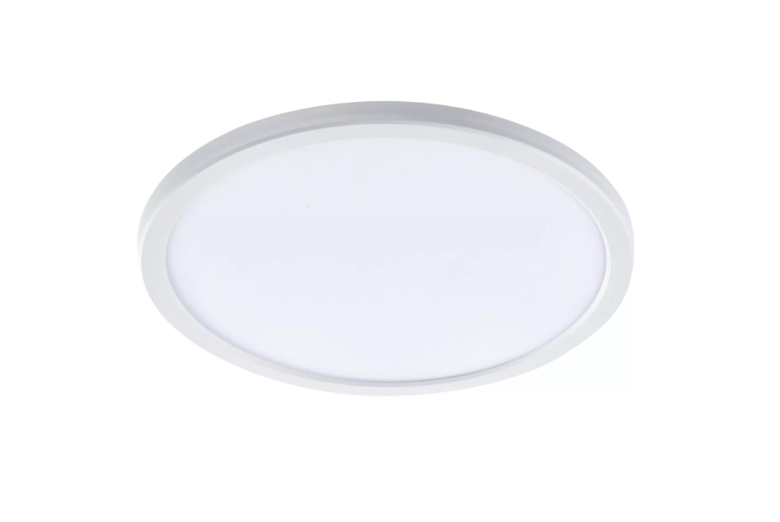 Fino 280mm LED Oyster Light 18w Tricolour White - MLFO34518WD