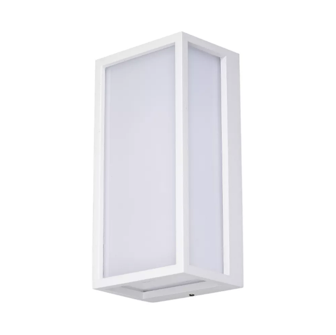 Ashton 10W Tricolour LED Wall Light White - MLXA34510W