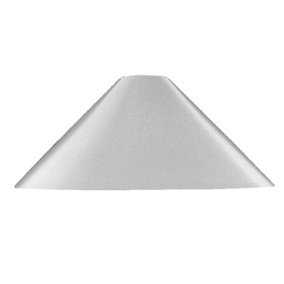 190mmØ Metal Shade Satin Chrome MS190-SC Superlux