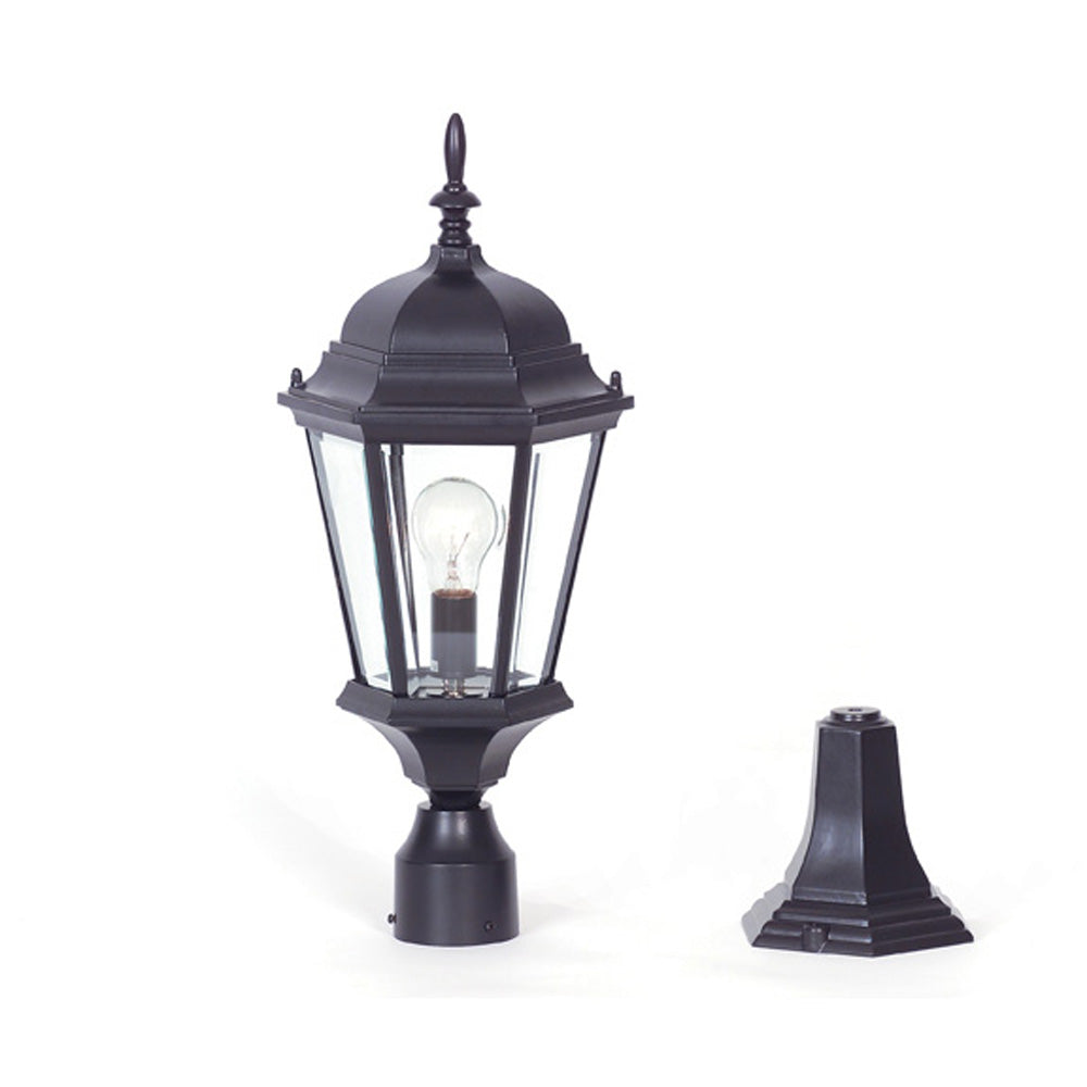 Yarra Exterior Post and Post Top MX7391P-BLK
