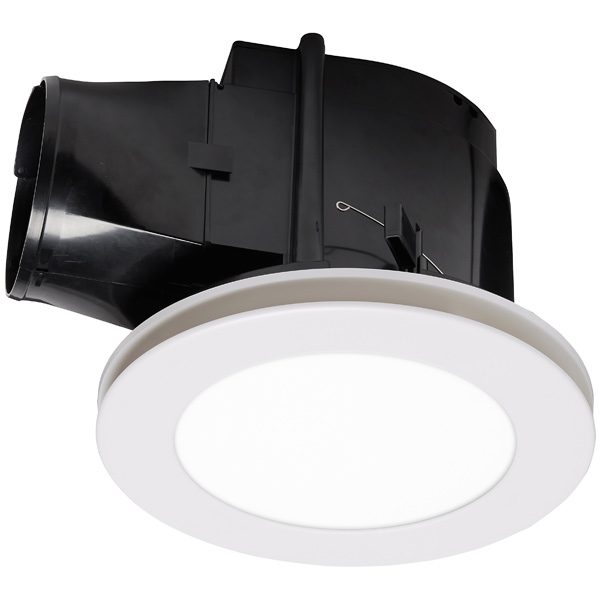 Martec Saturn 335mm Round Exhaust Fan with Light White