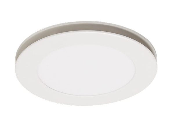 Martec 250mm Flow Round Series with Tricolour LED Light White - 