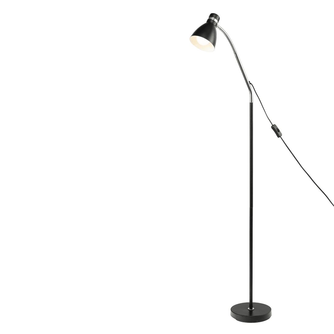 SAMMY E27 40W  FLOOR LAMP - BLACK - 21421/06