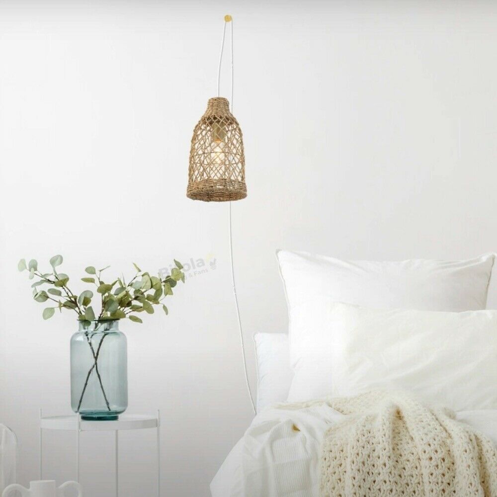 Newbury Seagrass DIY Pendant Light - MDIY004