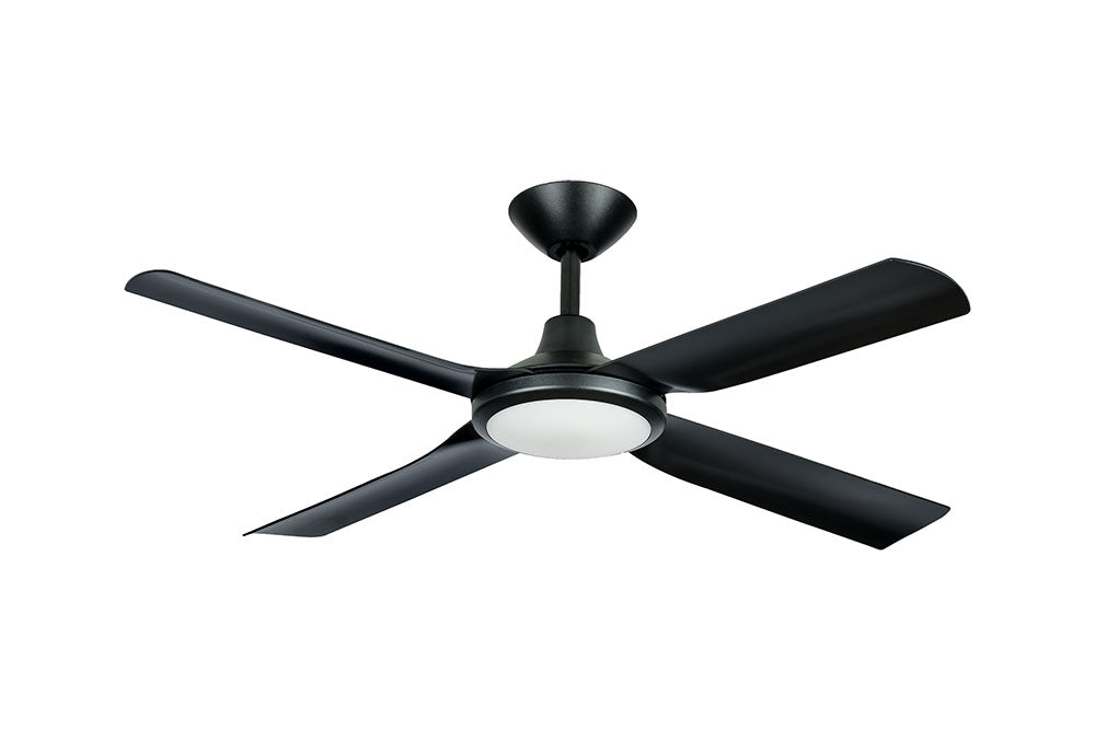 Next Creation 52" DC Ceiling Fan with 18W Dimmable CCT LED / Matt Black - NCL156