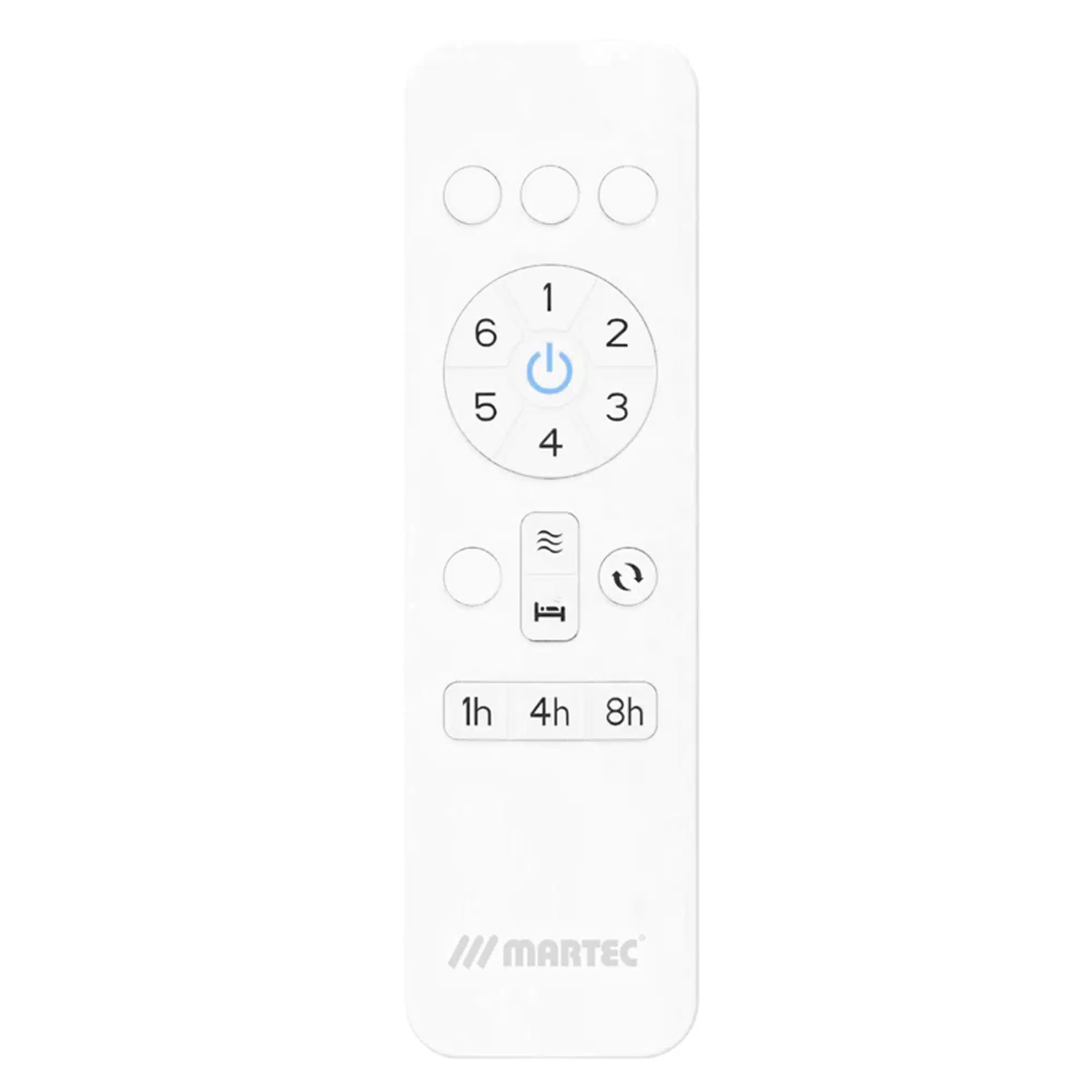 Quantum DC 48" Ceiling Fan Matt White MQDC124WR