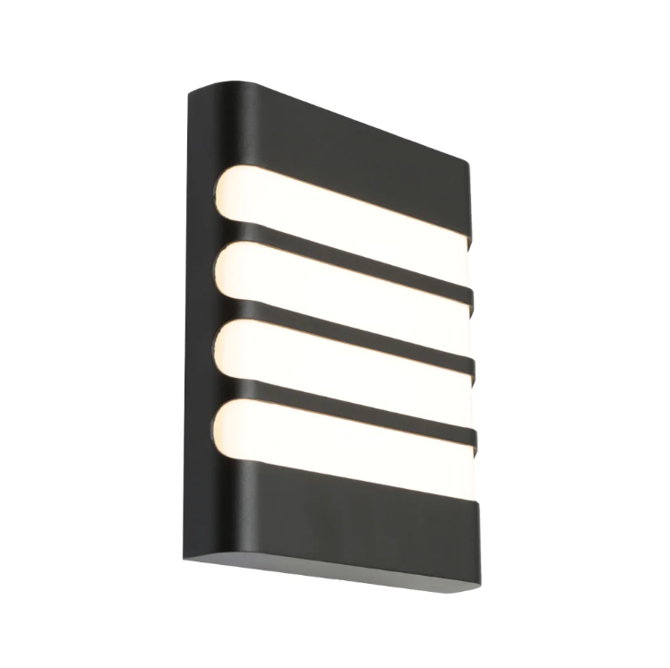 Odessa Grill Exterior Wall Light Black - ODES1EGBLK