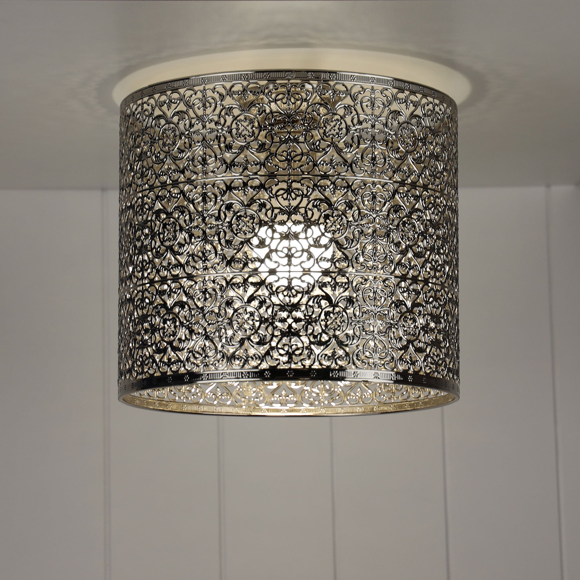 BURSA.27 DIY CHROME METAL SHADE B22 - OL2267CH